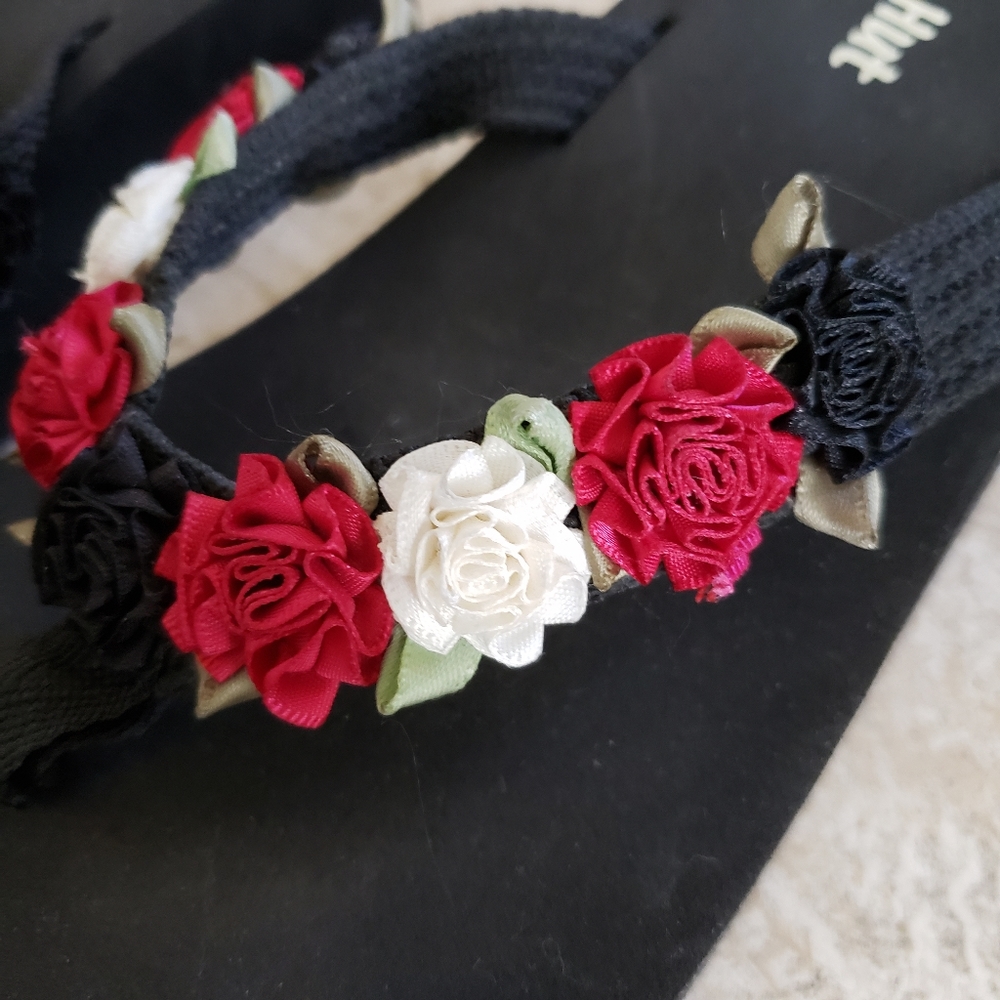 FLIP FLOPS WITH ROSETTE SIZE 5 - Picture 4 of 4